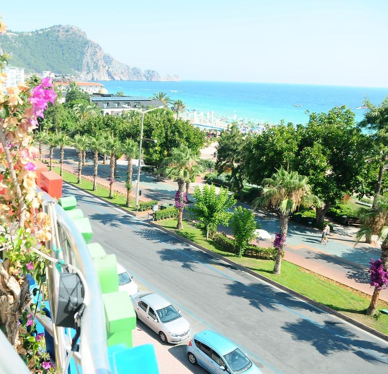 Kleopatra Beach Yildiz Hotel Alanya Exteriör bild