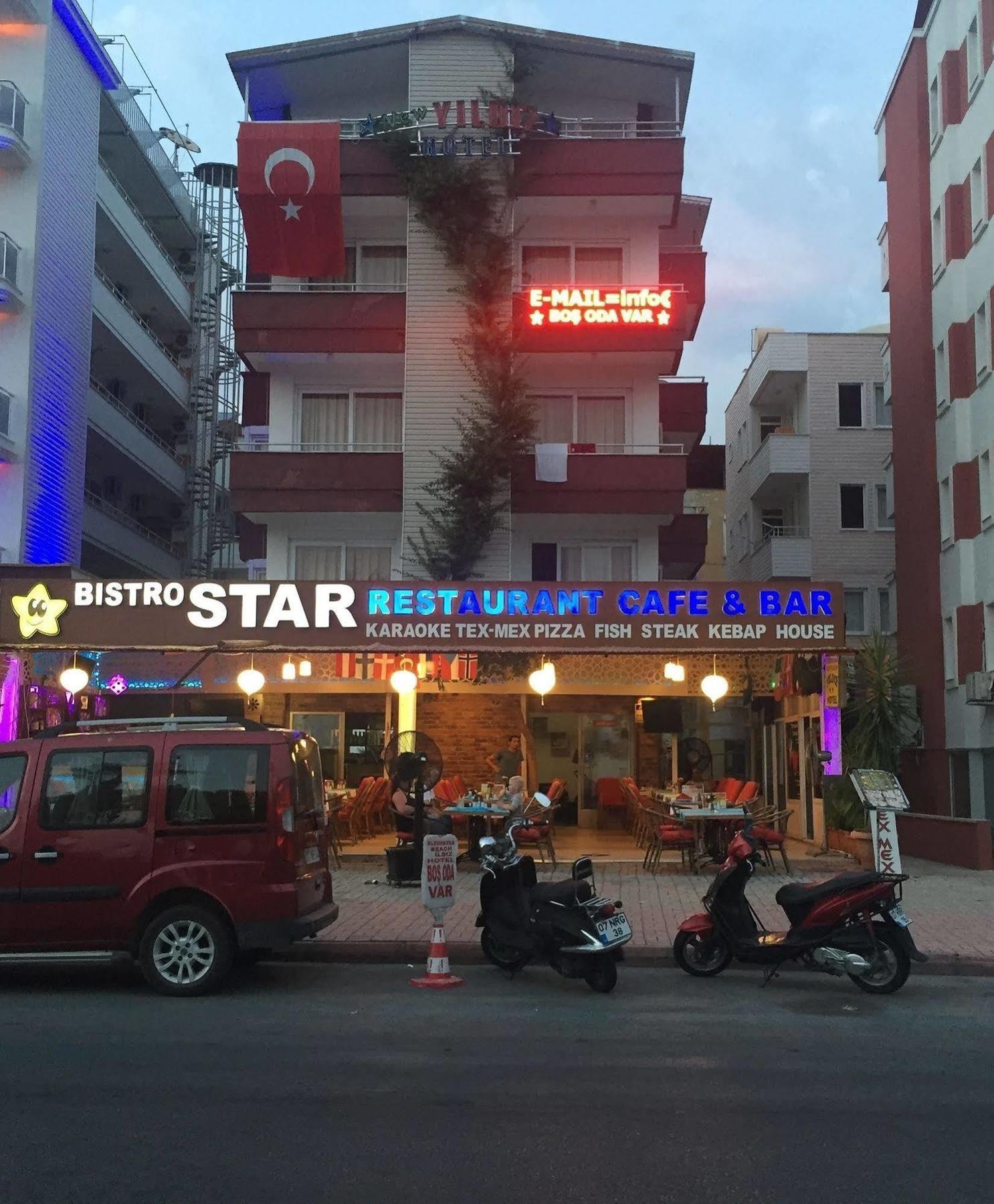 Kleopatra Beach Yildiz Hotel Alanya Exteriör bild